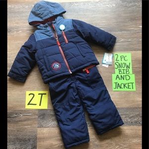 🛍50%  Carter’s Boys 2T Snow Bib & Jacket